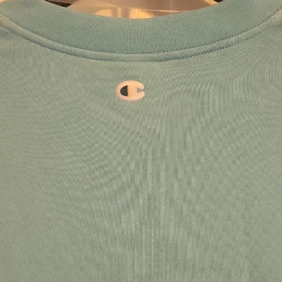 Champion SzXXL Women's Light Teal V-Neck Pullover Sweatshirt NWT - Picture 5 of 6